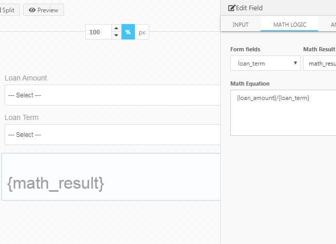 NEX-Forms Docs - Figure