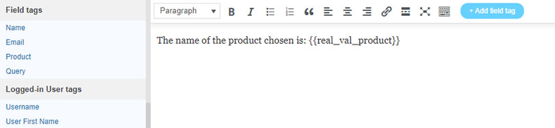 NEX-Forms - Success Message - Figure - 1