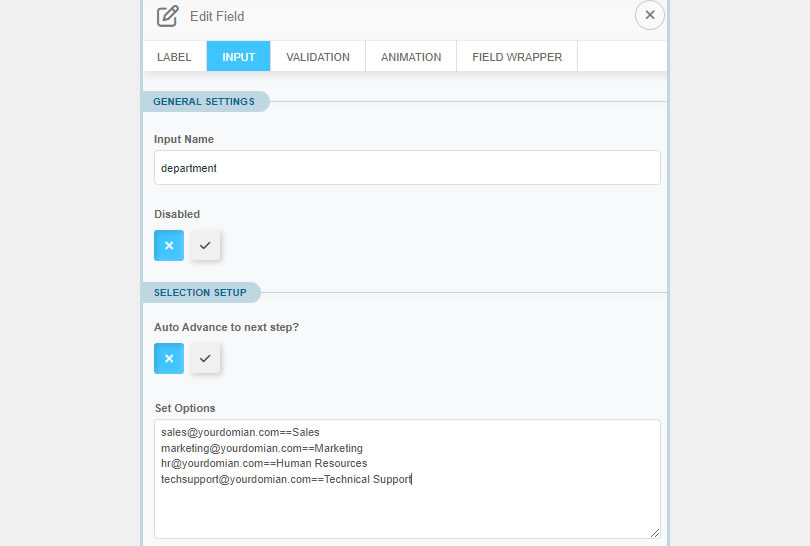 NEX-Forms - Success Message - Figure - 1