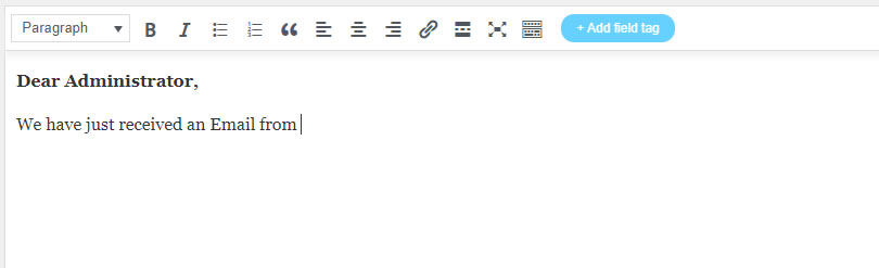 NEX-Forms - Success Message - Figure - 1