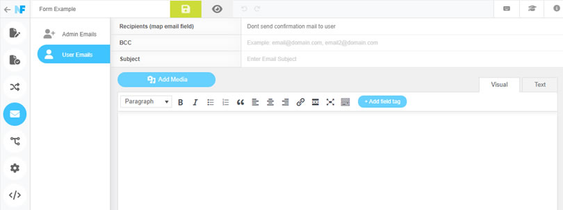 NEX-Forms - Managing Fields - Figure - 1