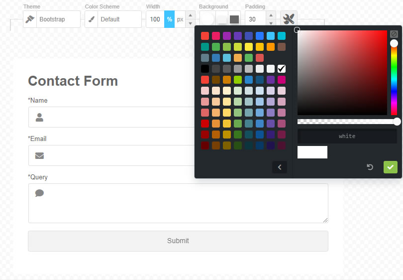 NEX-Forms - Form Styling - Figure - 11