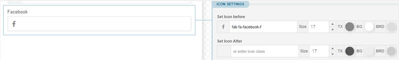 NEX-Forms - Form Fields and Elements - Icon Settings 4