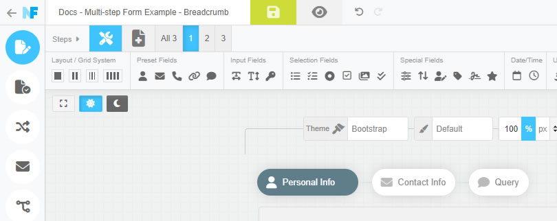 NEX-Forms - Managing Entries - Figure - 1