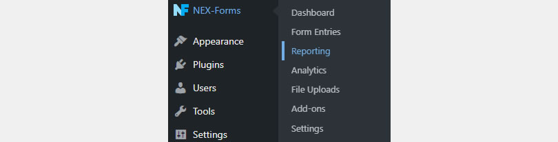 NEX-Forms - Form Entries - Access - Figure - 1
